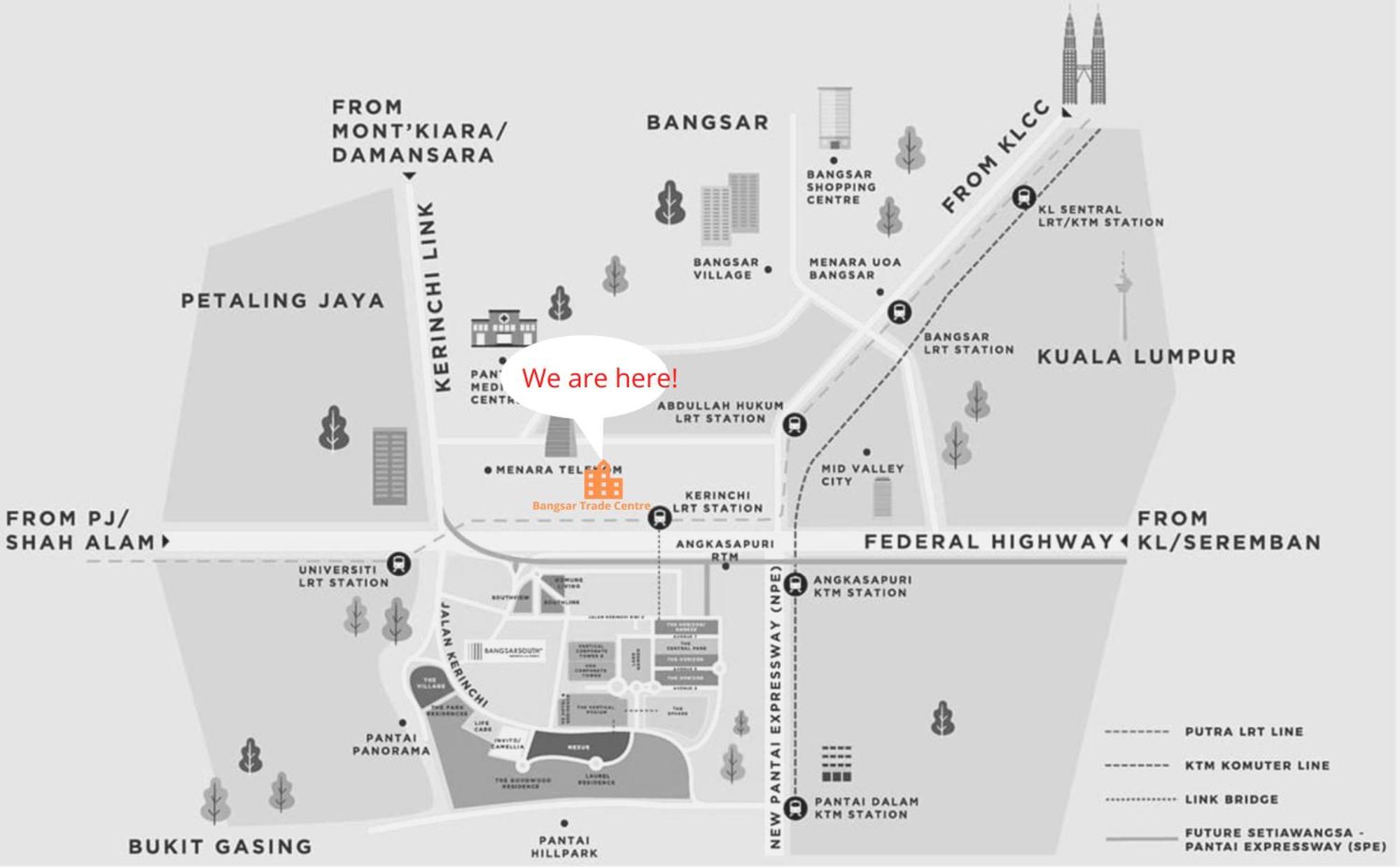 Panoramic City - Bangsar South Mid Valley Kuala Lumpur Eksteriør billede